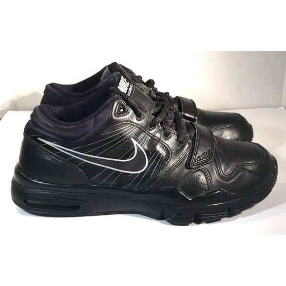 Nike Air Trainer 1.2 Mid Shoes Black Men's Size 11 407760-001 Bo Jackson McEnroe - Picture 6 of 16